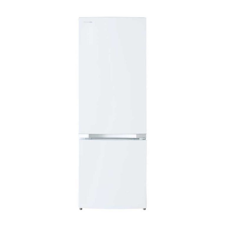 【美品】170リットル　TOSHIBA 冷蔵庫 上下二段式 ホワイト TOSHIBA 170L 2ドア 冷凍・冷蔵庫 170L TOSHIBA / 東芝のレンタル