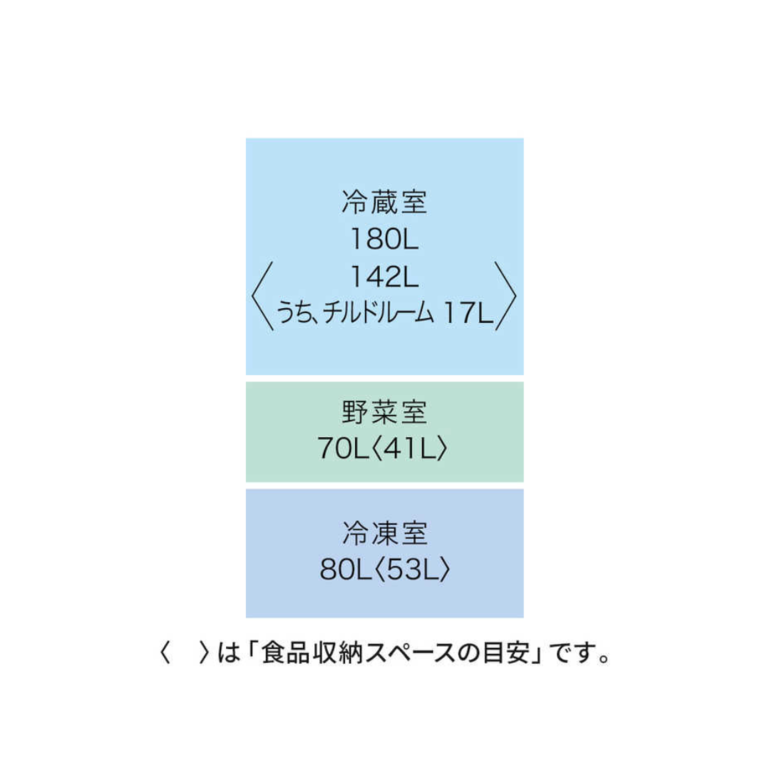 MITSUBISHI 330L 3ドア冷凍・冷蔵庫 330L MITSUBISHI ELECTRIC / 三菱