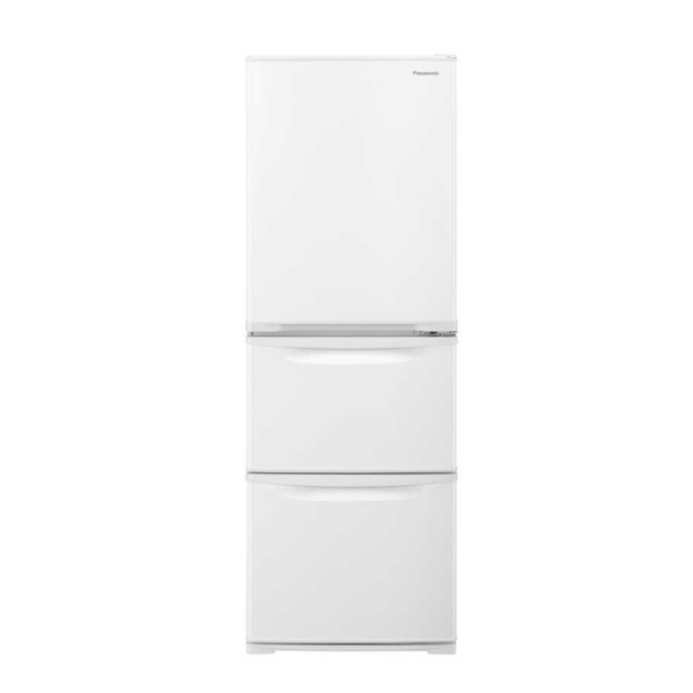 Panasonic 335L 3ドア冷凍・冷蔵庫 スチールドアタイプ 335L