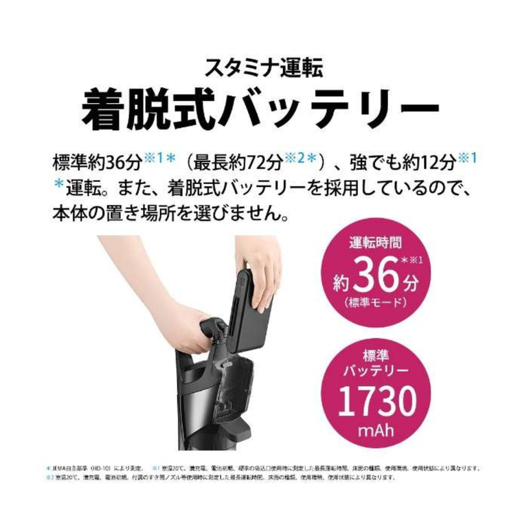 SHARP (シャープ) RACTIVE Air POWER スティッククリーナー EC-PR9