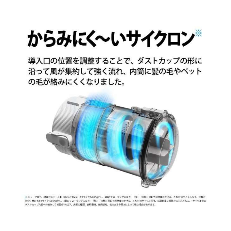 シャープ スティッククリーナー コードレス　ラクティブエア SHARP コードレススティッククリーナー RACTIVE Air POWER