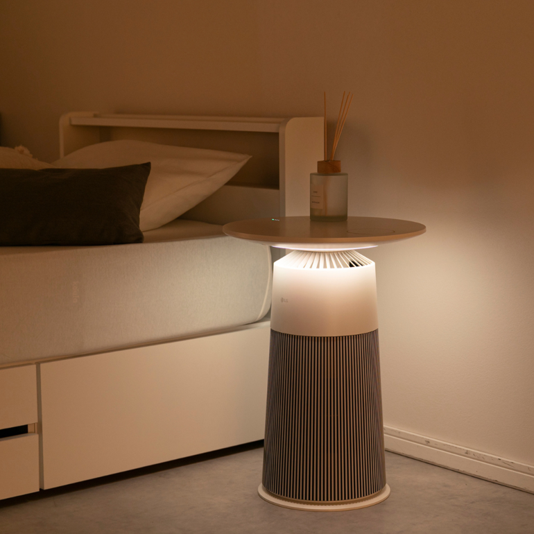 LG サイドテーブルとしても使える マルチ機能空気清浄機 AeroFurniture