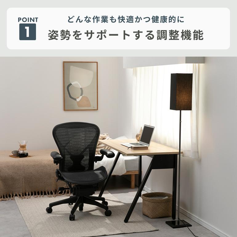 HermanMiller アーロンチェア クラシック ポスチャーフィット フル装備 