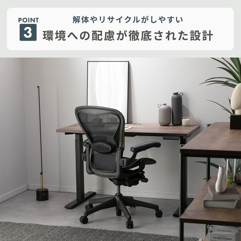 HermanMiller アーロンチェア クラシック ランバーサポート フル装備 