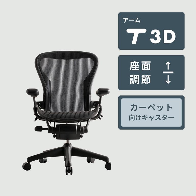 HermanMiller アーロンチェア クラシック ランバーサポート フル装備 