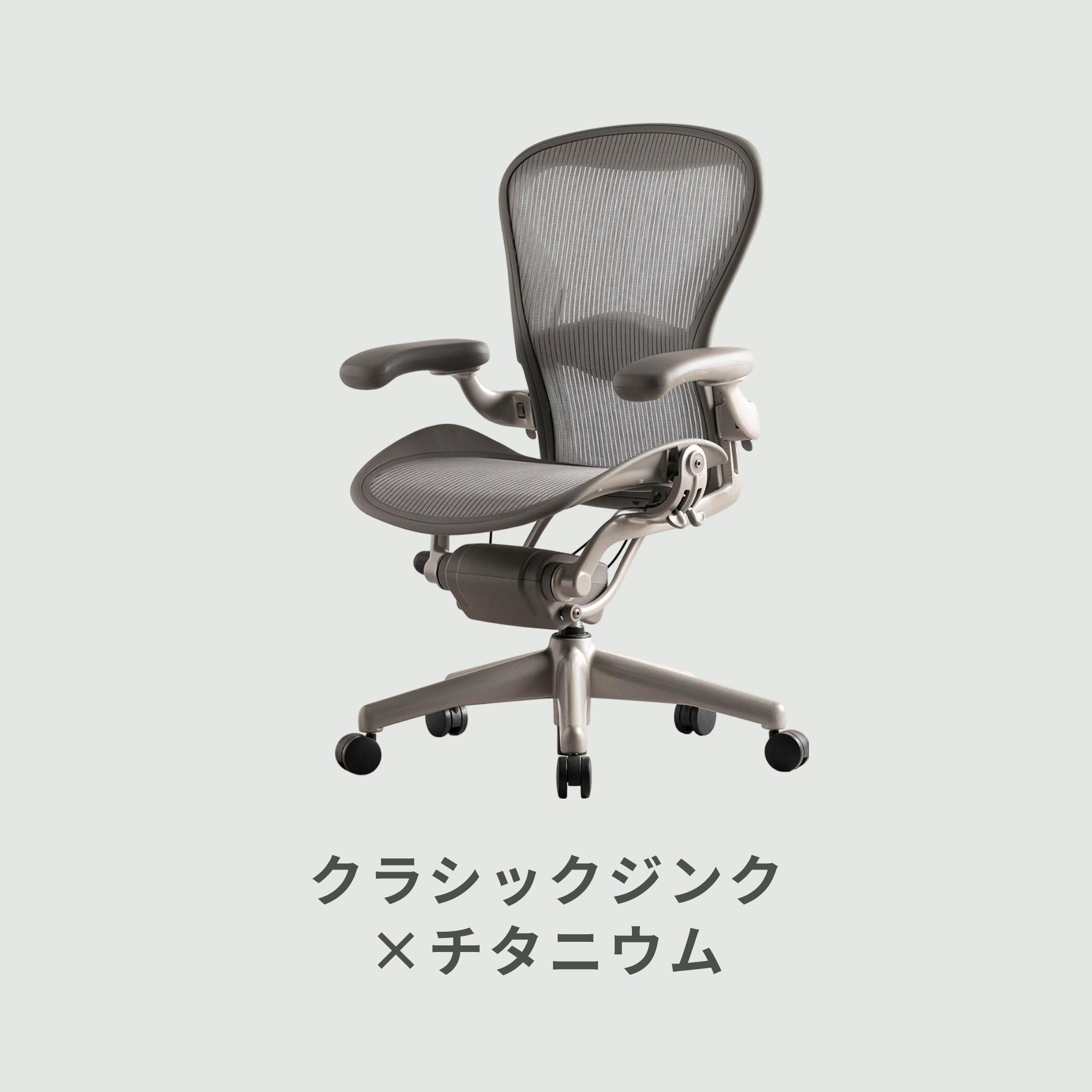 Herman Miller - 【純正】Herman Miller　アーロンチェア　ランバーサポート【Ｂサイズ】 ハーマンミラー アーロンチェア 可動肘 ランバーサポート フル