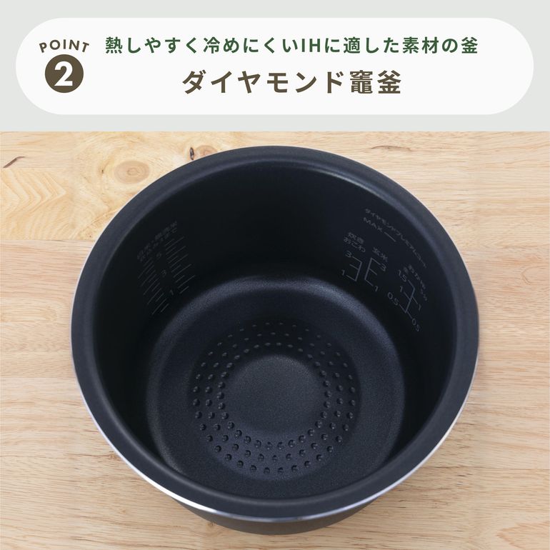 Panasonic (パナソニック) 可変圧力IHジャー炊飯器 Bistro 5.5合炊き