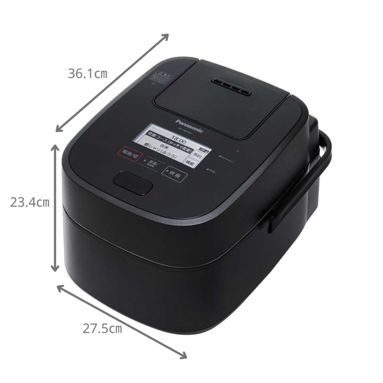Panasonicスチーム&可変圧力5.5合IHジャー炊飯器 SR-SSX108 Panasonic スチーム&可変圧力IHジャー炊飯器 5.5合炊き