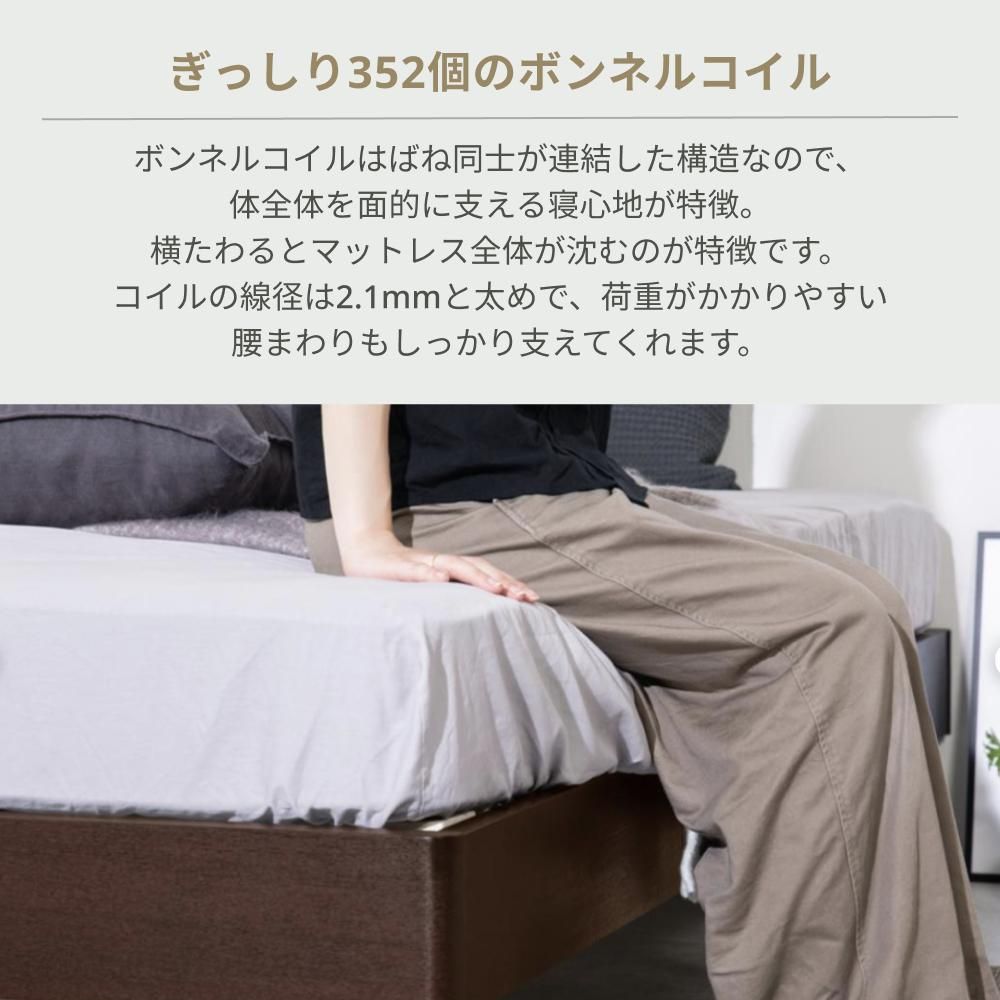 高反発マットレス おすすめ 3Dメッシュ マットレスの沈み込みの様子
