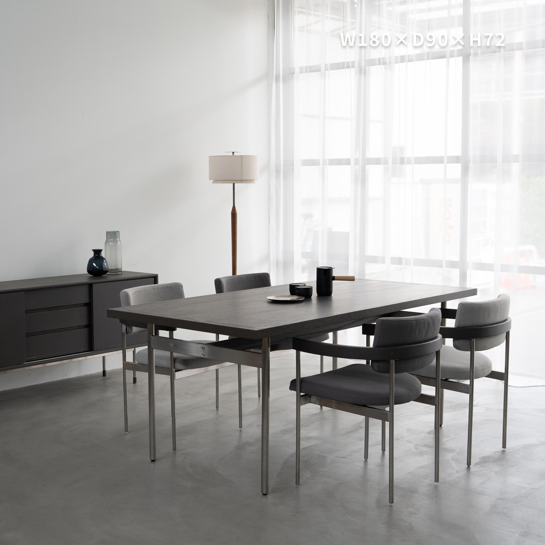 NOWHERE LIKE HOME キスト ダイニングテーブル 幅180×奥行90×高