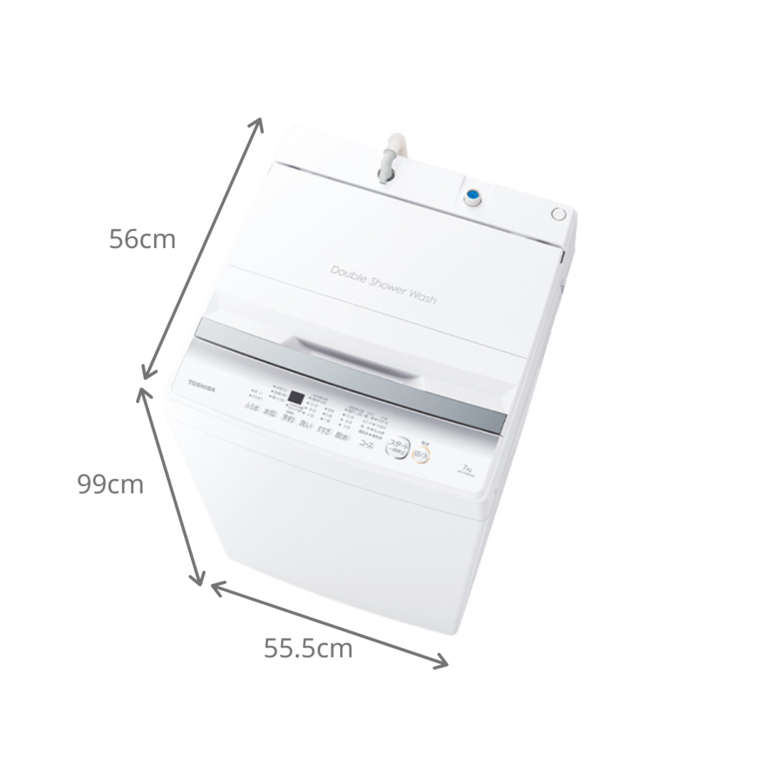 【好評にて期間延長】 TOSHIBA 全自動縦型洗濯機 TOSHIBA 洗濯:7kg スタンダードモデル 洗濯機