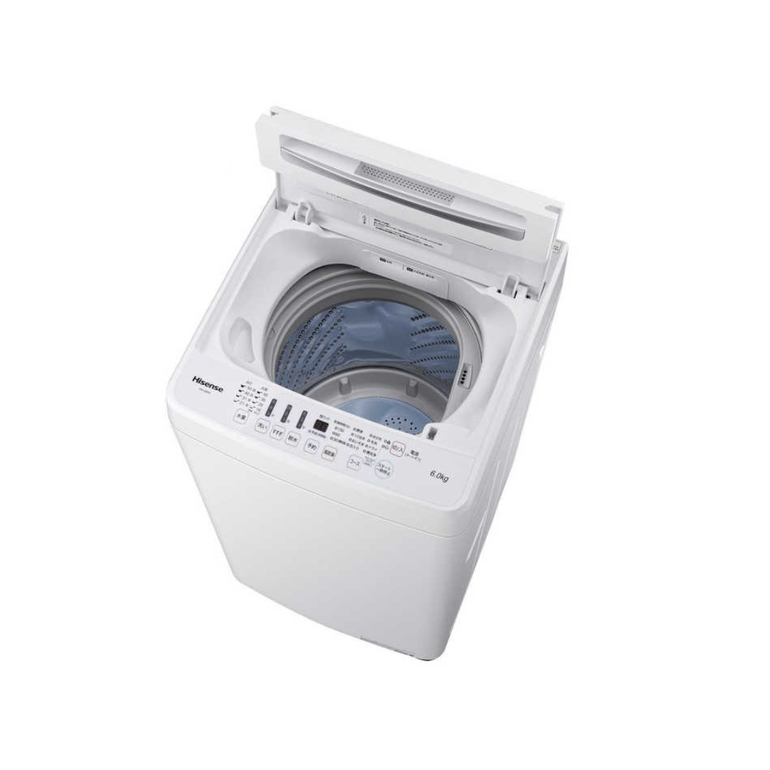 Hisense 全自動洗濯機【洗濯6kg】 洗濯6kg hisense｜【公式】CLAS