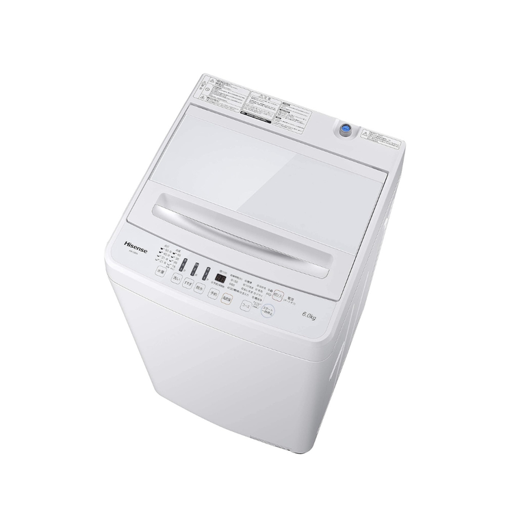 Hisense 全自動洗濯機【洗濯6kg】 洗濯6kg hisense｜【公式】CLAS