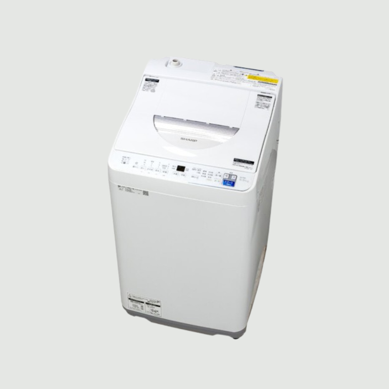 SHARP2021年製5.5㎏縦型洗濯乾燥機 乾燥3.5㎏ 送料無料 SHARP（シャープ）縦型洗濯乾燥機 【洗濯5.5kg/乾燥3.5kg】 洗濯5.5kg