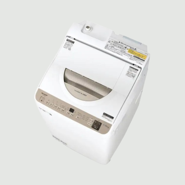 SHARP 縦型洗濯乾燥機 【洗濯5.5kg/乾燥3.5kg】 洗濯5.5kg/乾燥3.5kg