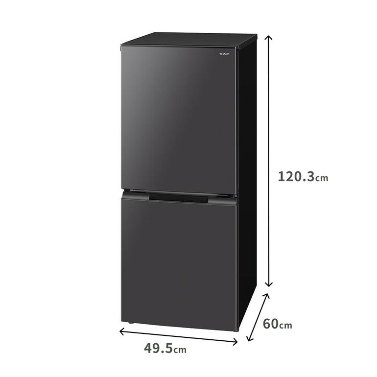 SHARP 152L 2ドア 冷凍・冷蔵庫 152L（SJ-D15P） SHARP / シャープの 