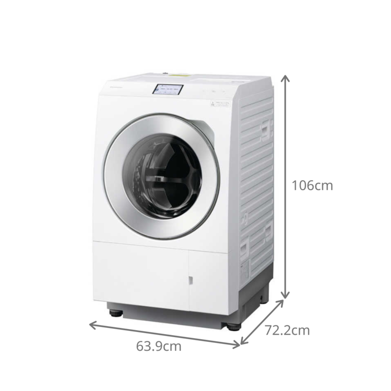Panasonic ななめドラム式洗濯乾燥機【洗濯12kg/乾燥6kg】はっ水