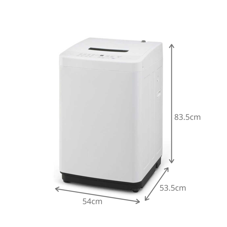 全自動洗濯機 STYLISH WHITE 洗濯:5kg IRIS OHYAMA / アイリスオーヤマ