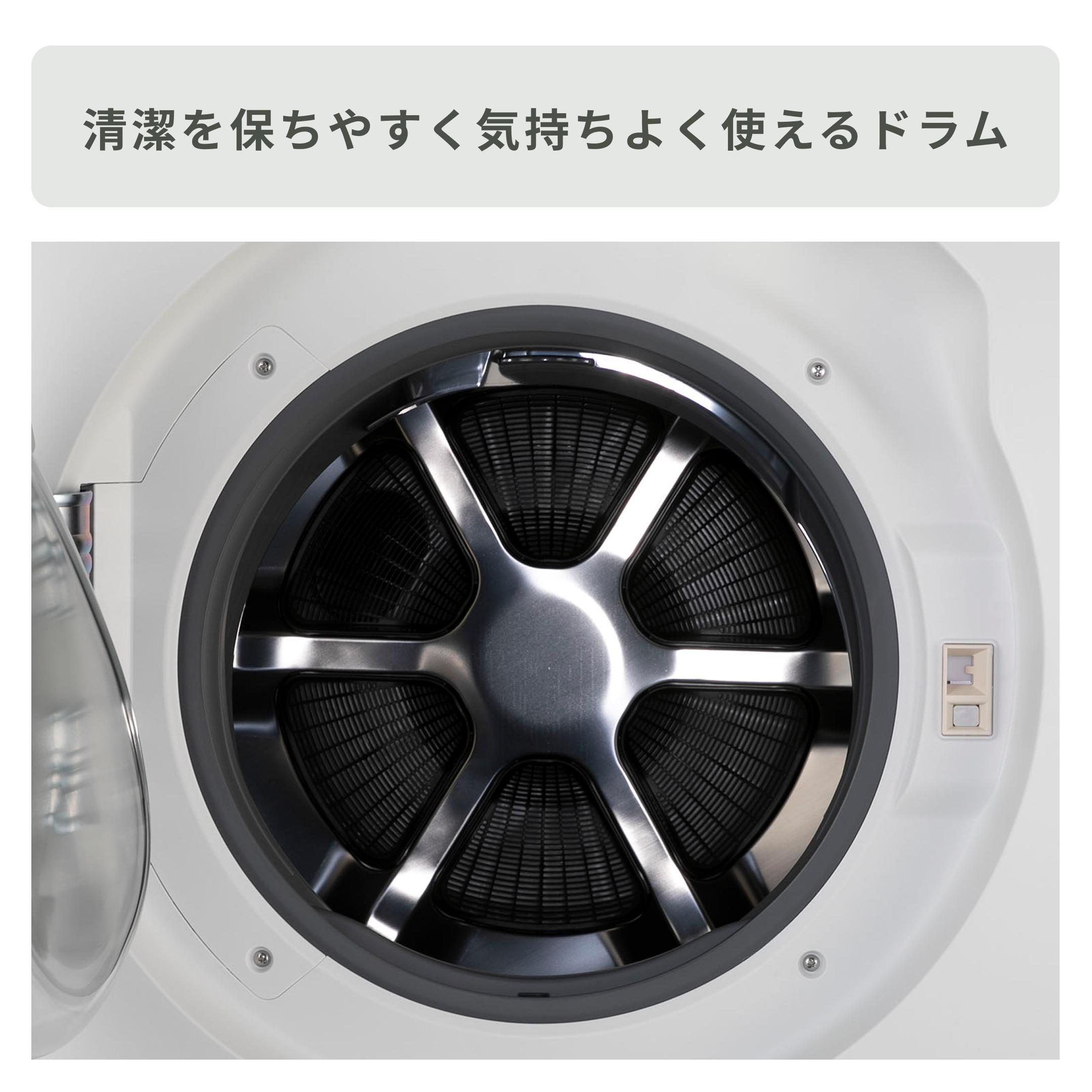 Panasonic❕ドラム洗濯機❕ヒートポンプ乾燥❕ゲート付き軽トラ”無料貸出❕R4135 Panasonic（パナソニック）ななめドラム洗濯乾燥機 【洗濯12kg/乾燥6kg