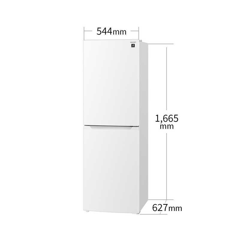 SHARP 2ドア冷蔵庫 2022年製 SHARP SHARP 2ドア冷蔵庫 280L SJ-PD28P (右開き) / シャープ