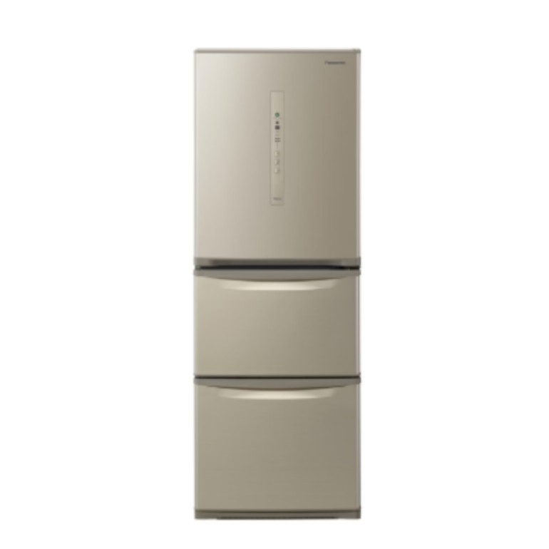 Panasonic パナソニック ノンフロン冷凍冷蔵庫 335L 購入 【Panasonic Factory Refresh】冷凍冷蔵庫 335L グレイス