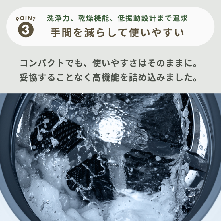 264●送料設置無料　Panasonic　最新モデル洗濯機　5.0㌔ 913 パナソニック 洗濯機 8kg 一人暮らし 設置無料 安い 中古