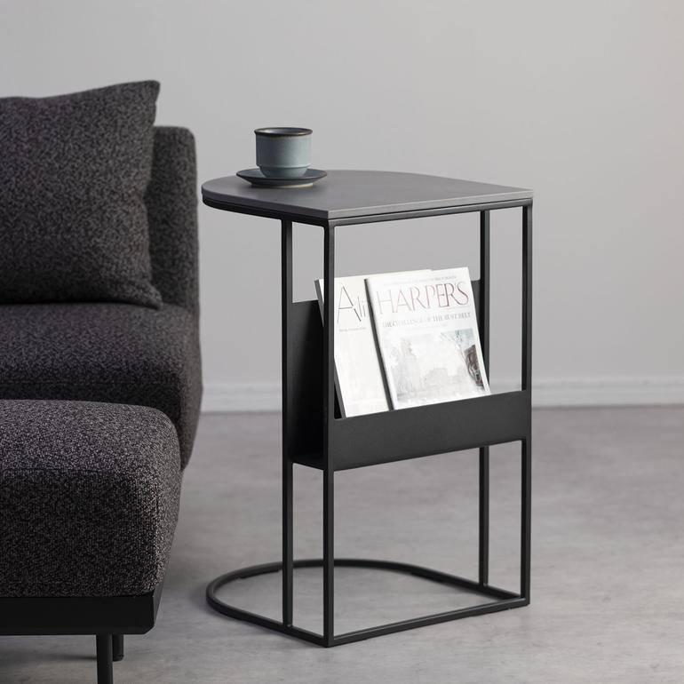 moda en casa ジェミニ サイドテーブル 幅45×奥行40×高さ65.5cm moda 