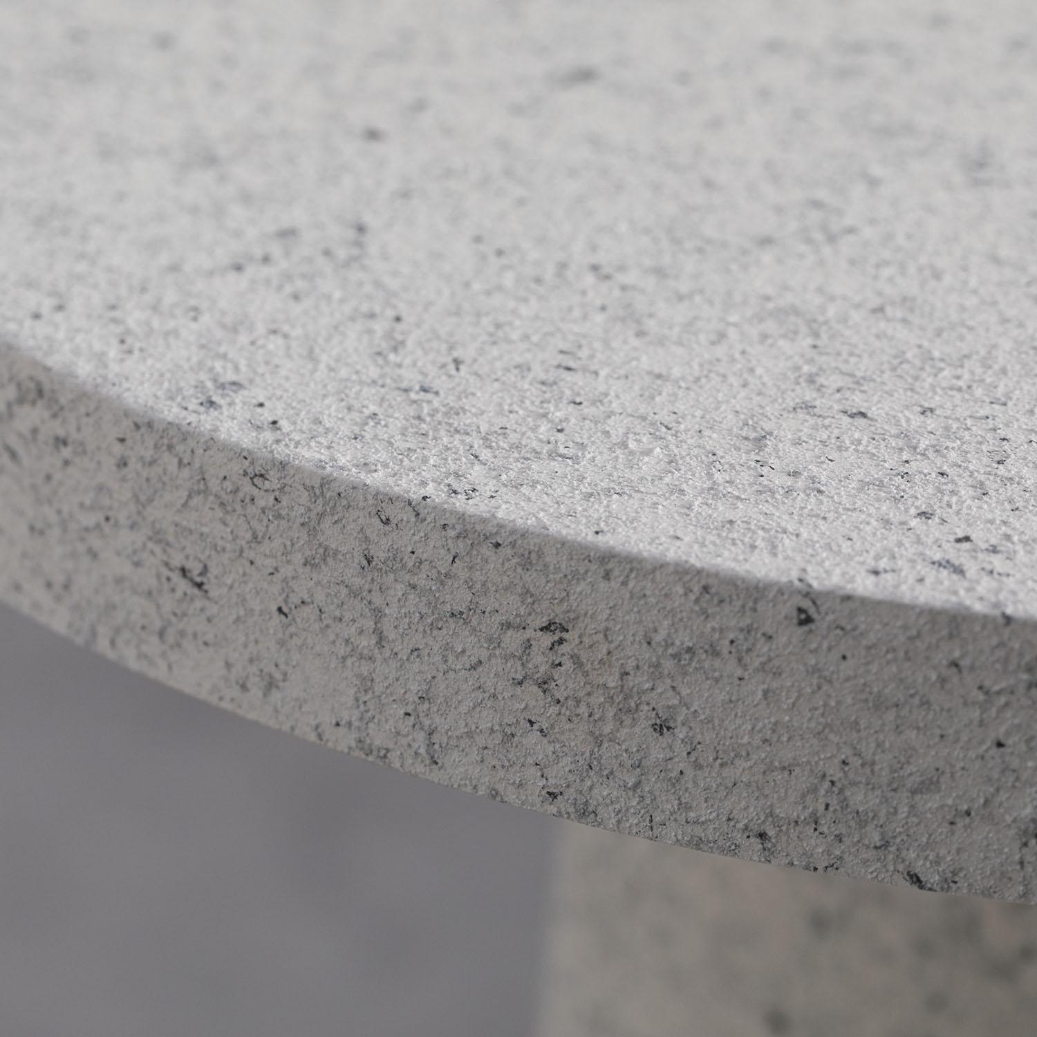 テラゾーライク サイドテーブル コーン 幅40×奥行40×高さ50㎝ azumaya