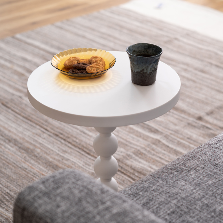 スフィア サイドテーブル 幅35×奥行35×高さ47.5㎝ azumaya / 東谷の