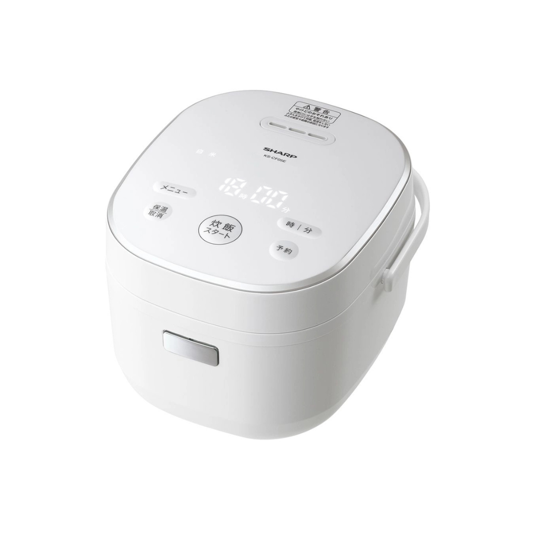調理機能付き炊飯器のおすすめランキング【2位】SHARP 3合炊き 炊飯器