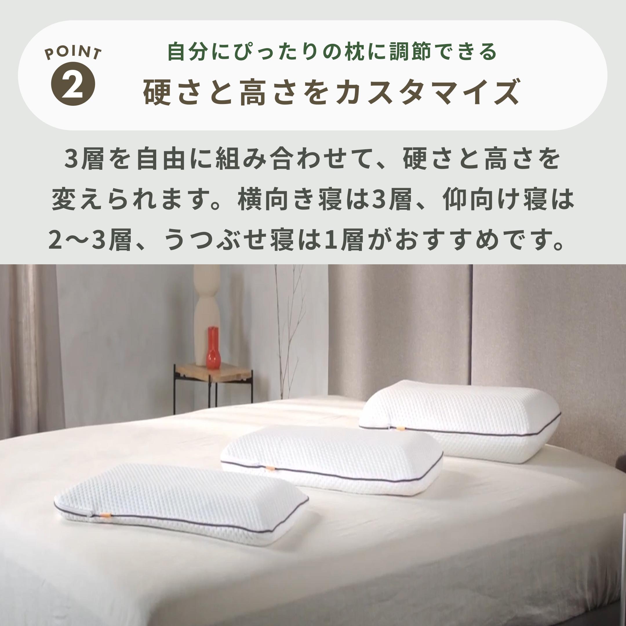 Emma Sleep エマ・ピロー 幅63×奥行12×高さ43㎝ Emma Sleep