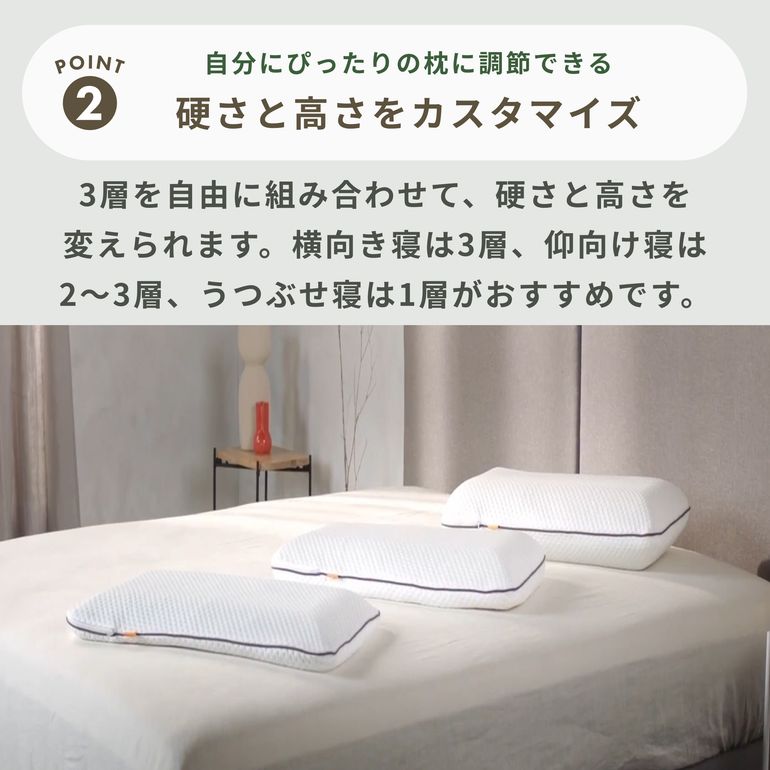Emma Sleep エマ・ピロー 幅63×奥行12×高さ43㎝ Emma Sleep / エマ