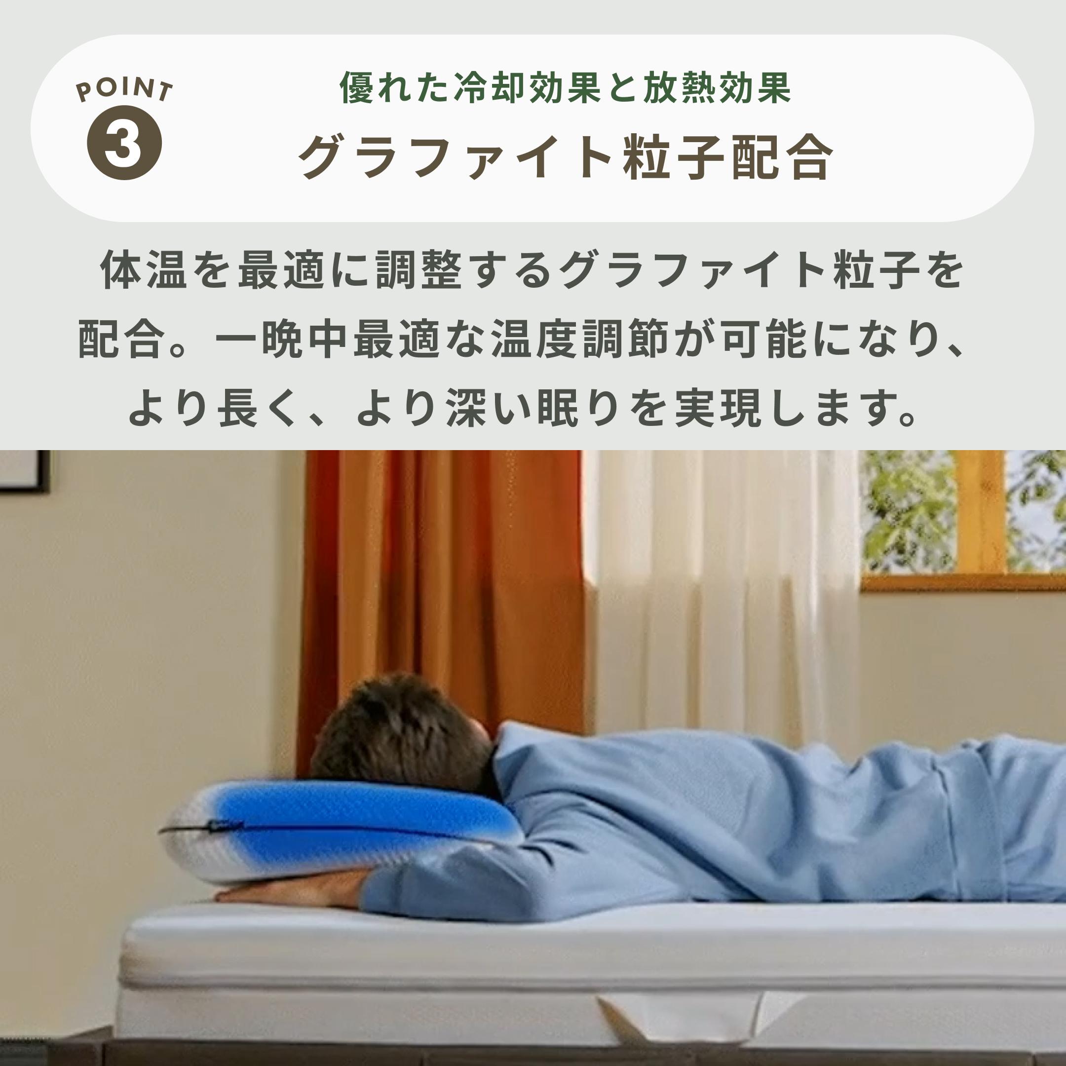 Emma Sleep エマ・ピロー プレミアム 幅63×奥行12×高さ43㎝ Emma Sleep