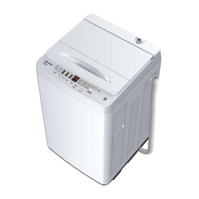Hisense（ハイセンス） 全自動洗濯機【洗濯5.5kg】 洗濯:5.5kg Hisense