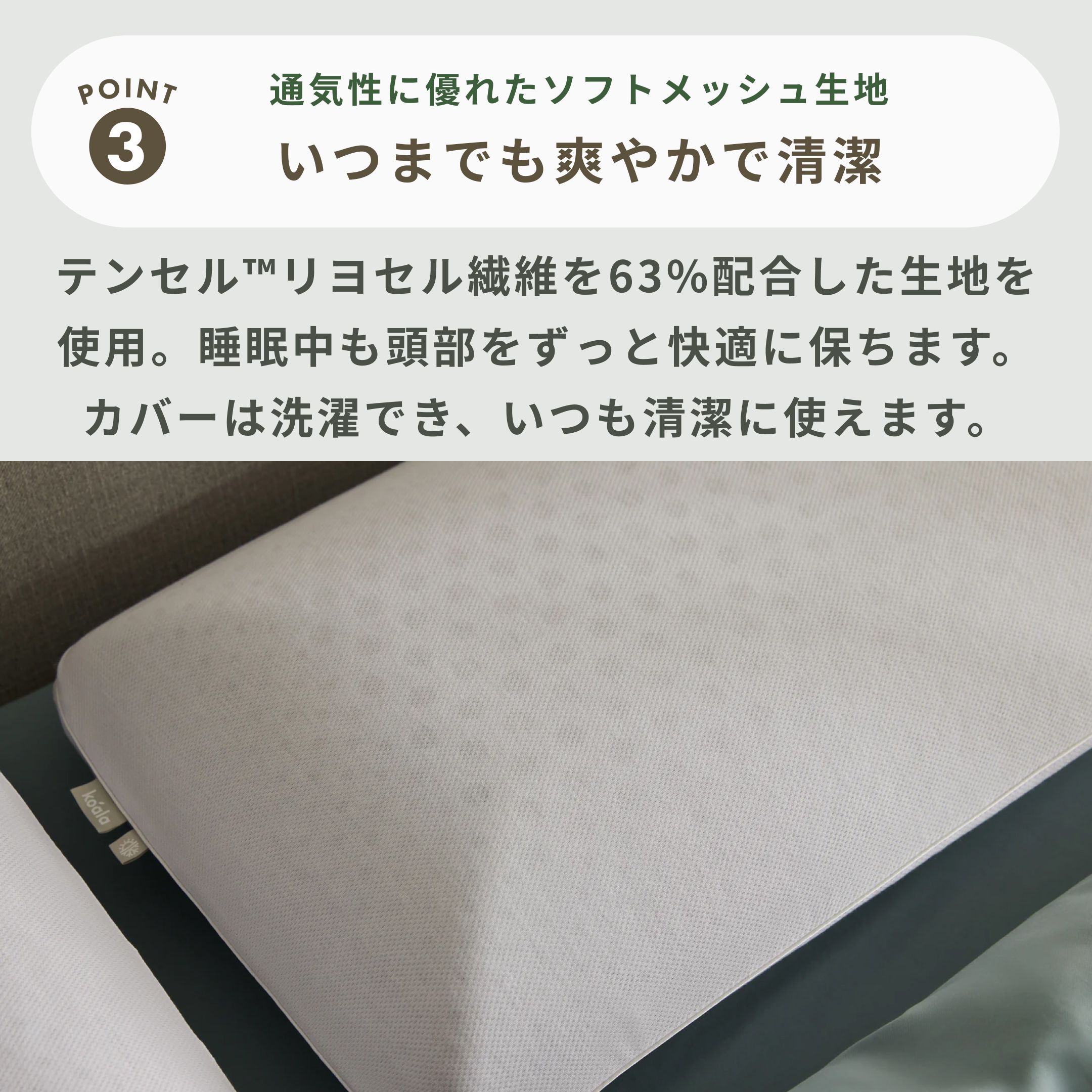 Koala リフレッシュピロー 幅63×奥行41×高さ11㎝ Koala / コアラ