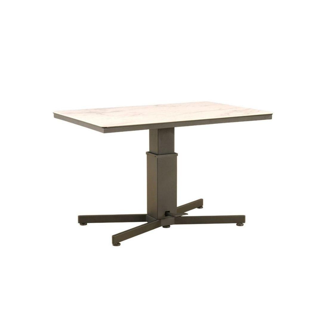 アレット 昇降式 ダイニングテーブル 幅120×奥行80×高さ56cmのレンタル