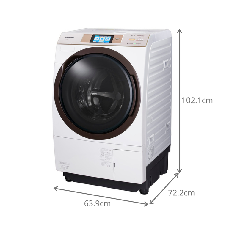 Panasonic（パナソニック）ななめドラム式洗濯乾燥機【洗濯11kg/乾燥