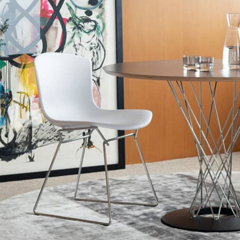 Knoll ベルトイア コレクション サイドチェア プラスチックシェル 幅