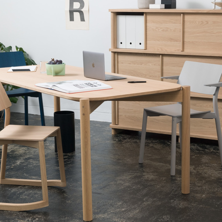 Karimoku New Standard キャストール テーブル 幅150×奥行75×高さ74cm