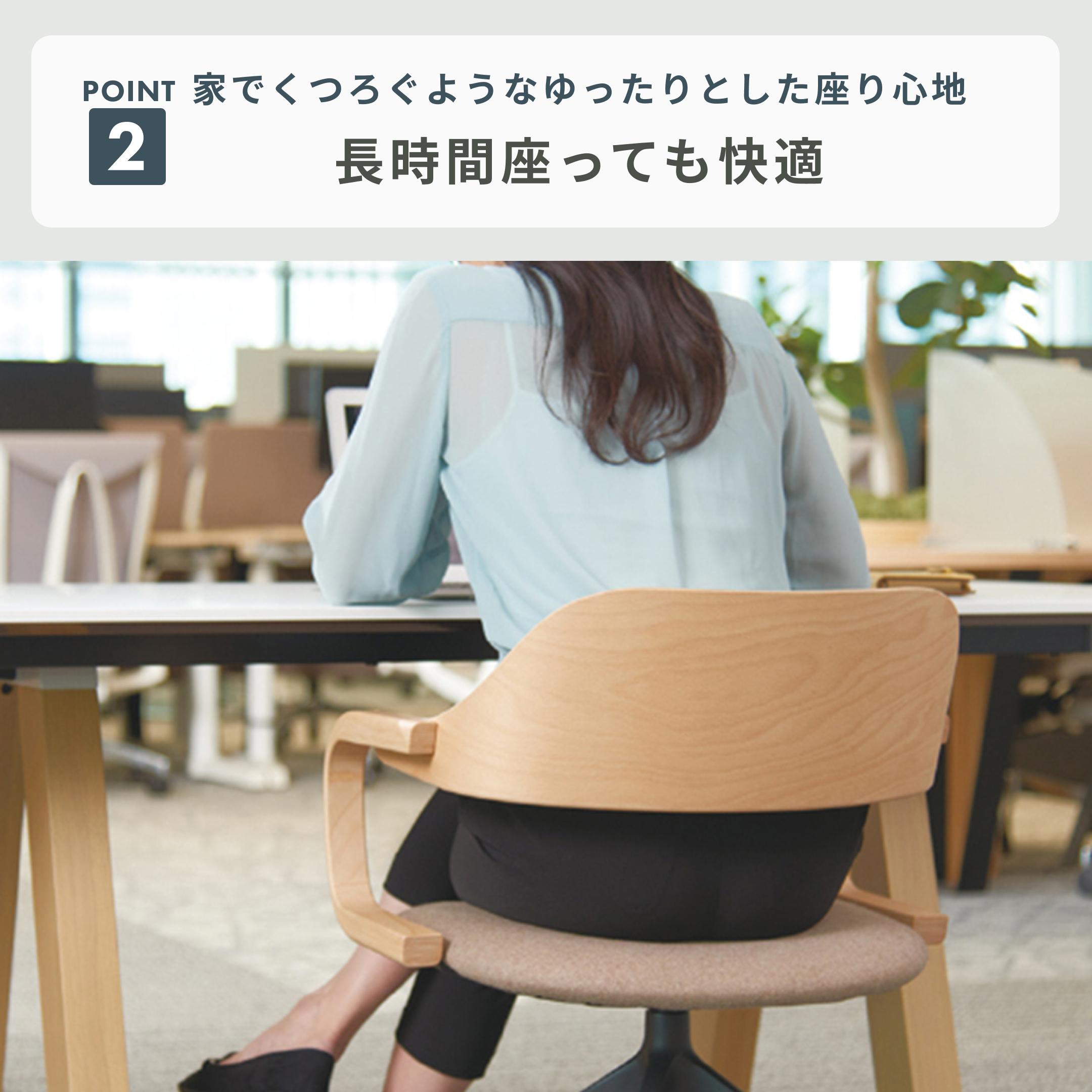 ITOKI ユルク ミーティングチェア 幅56×奥行49×高さ76㎝ ITOKI