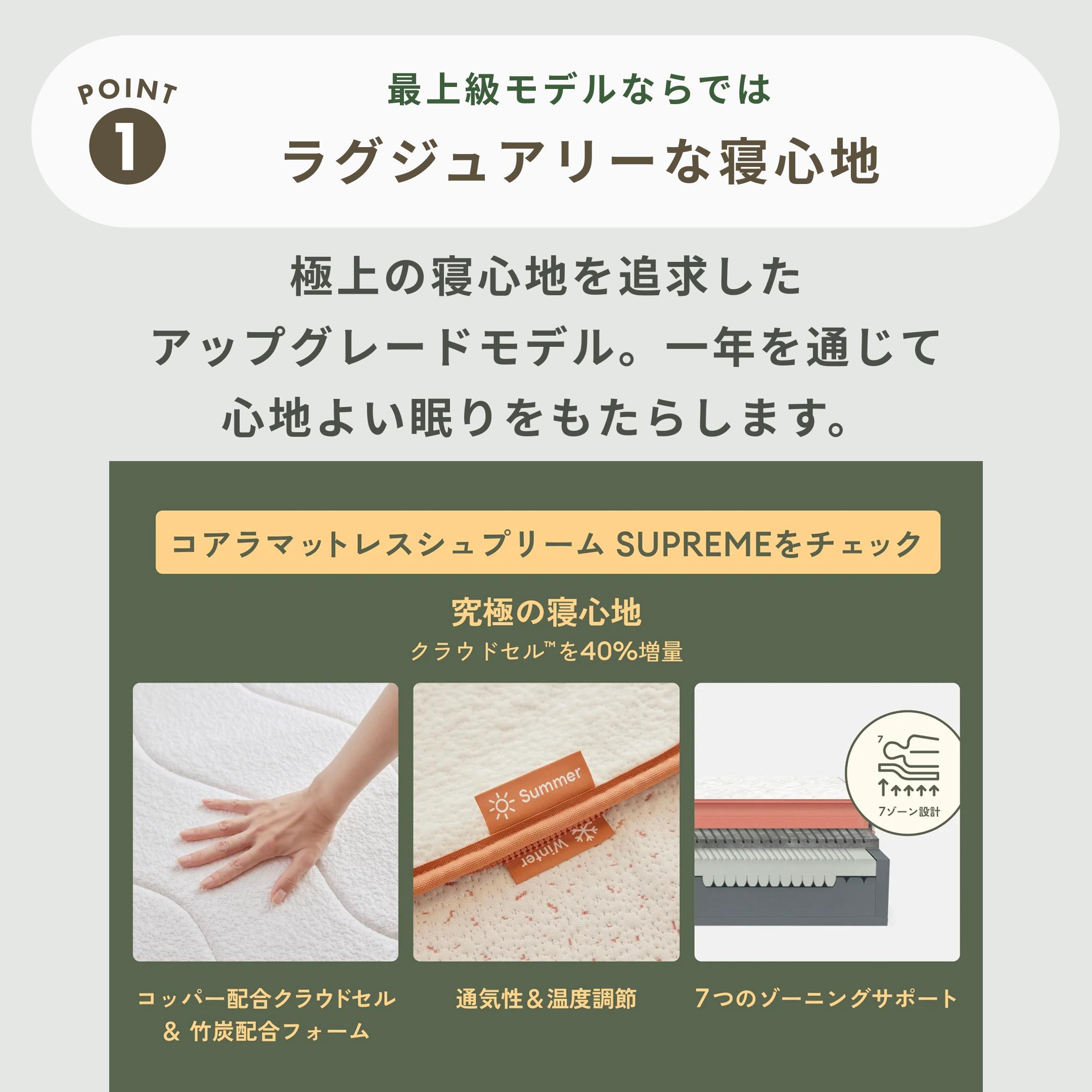 Koala SUPREME コアラマットレス ダブル Koala / コアラマットレスの