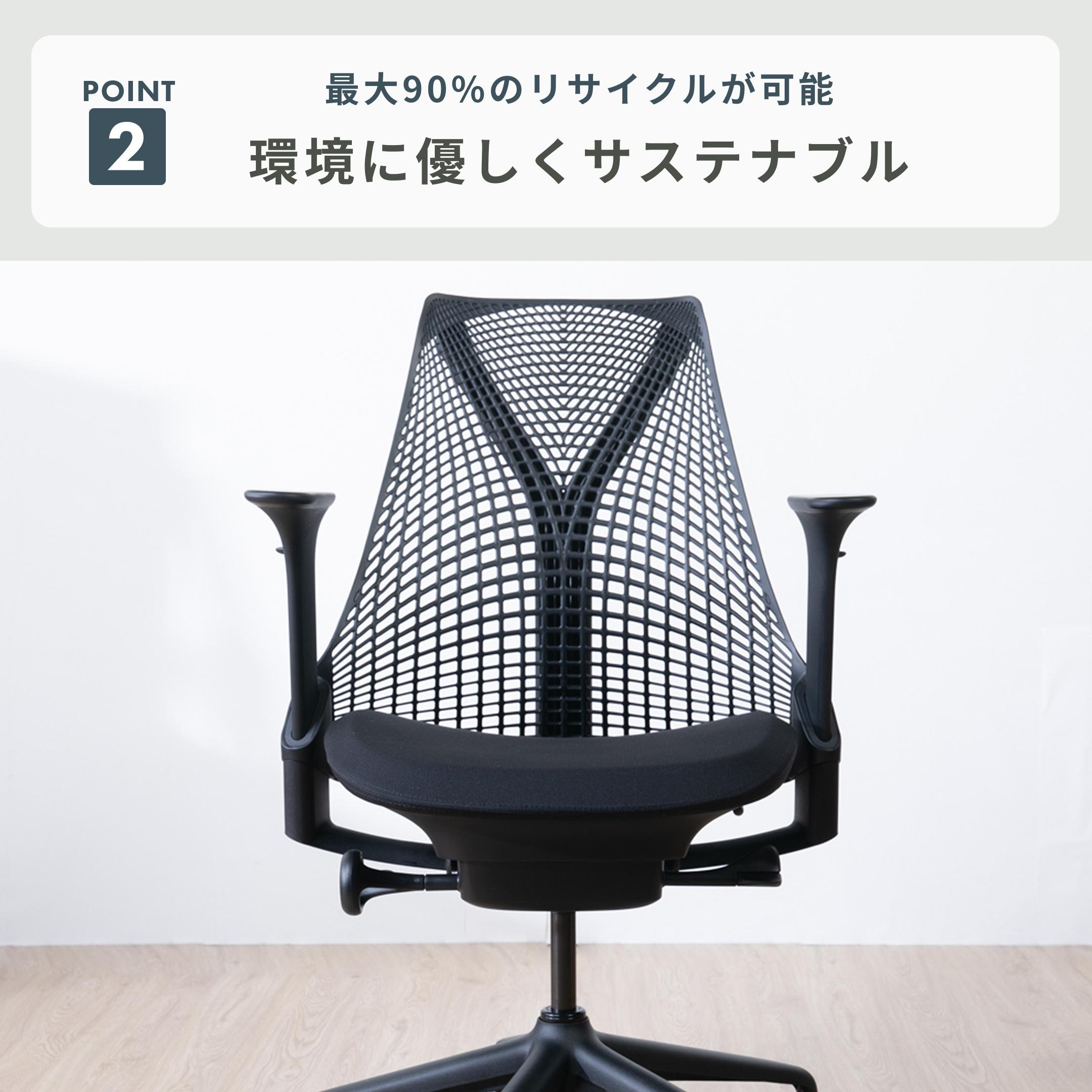 セルチェア HermanMiller セイルチェア ツートン ホワイト×チャツネ