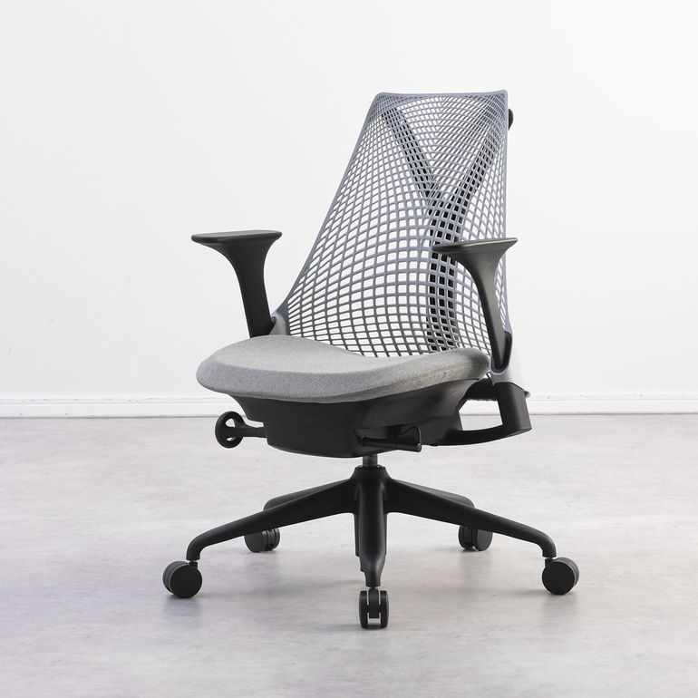 HermanMiller セイルチェア ツートン ブラック×ピーコック