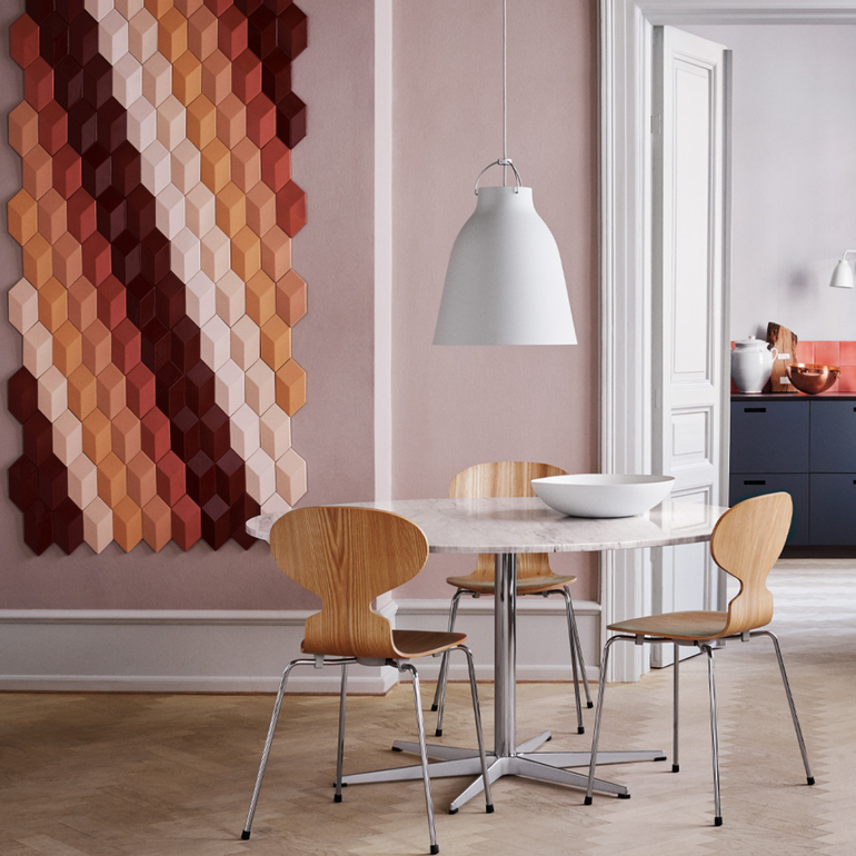 FRITZ HANSEN アリンコチェア 4本脚 幅52×奥行48×高さ78cm FRITZ