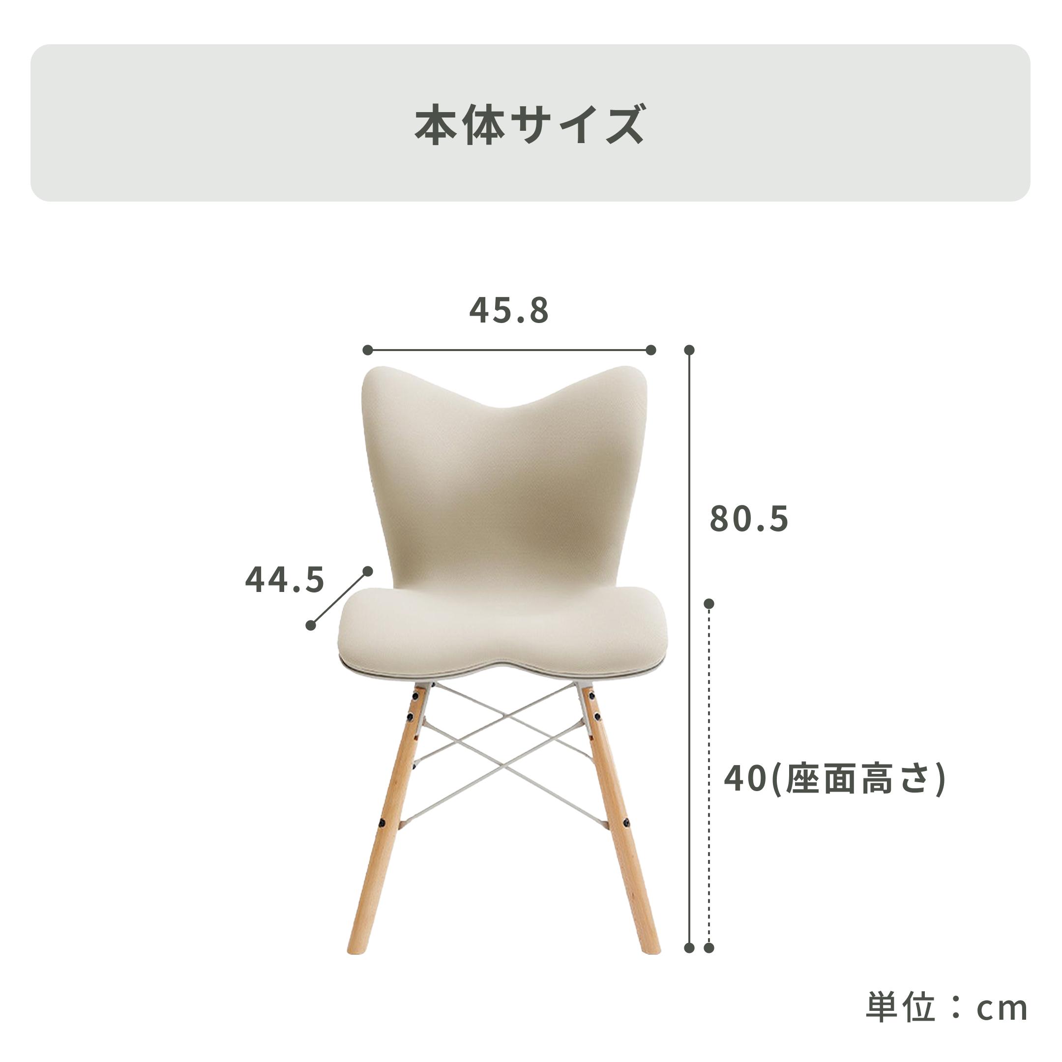 MTG スタイルチェア PM 幅45.8×奥行44.5×高さ80.5cm MTG / エムティー