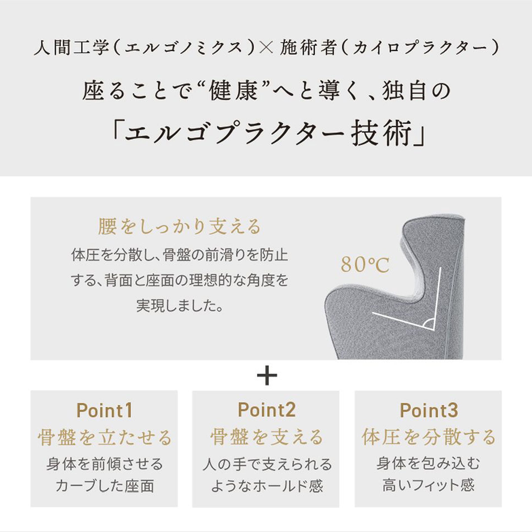 MTG スタイルチェア DC 幅59×奥行55×高さ72.5cm MTG / エムティージー