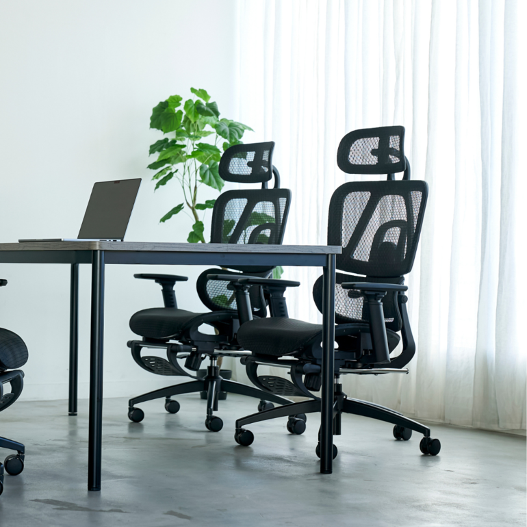 長椅子 ルネセイコウ 折りたたみ椅子 座面高44cm キャプテンチェア