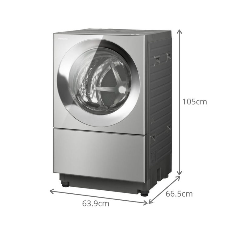 Panasonic（パナソニック）スタイリッシュドラム式洗濯乾燥機 Cuble