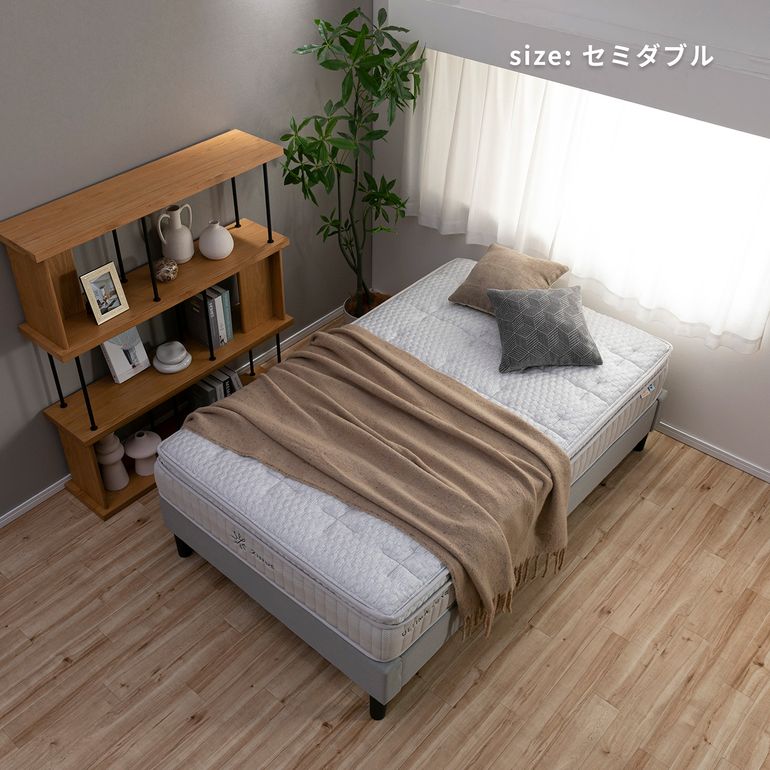 ZINUS Curtis ファブリック ベッドフレーム シングル zinus｜【公式