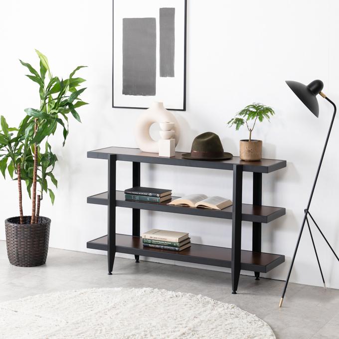 ホームデイ 3段シェルフ W115×D35.6×H72cmのレンタル・サブスク・通販